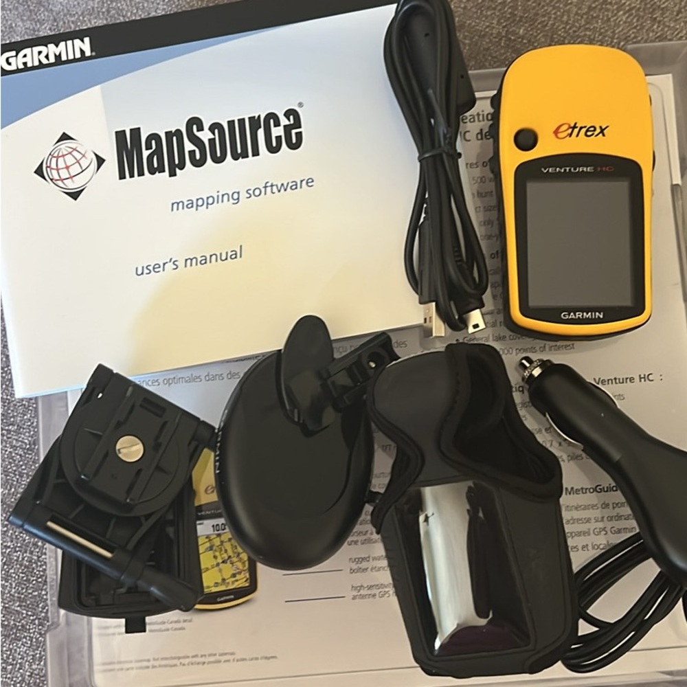 Garmin eTrex Venture HC in Yellow and Black